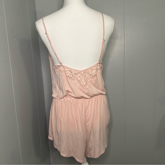 Victoria’s Secret Pink Lace Romper Balletcore Soft Girl Aesthetic – Size Small - Picture 7 of 8